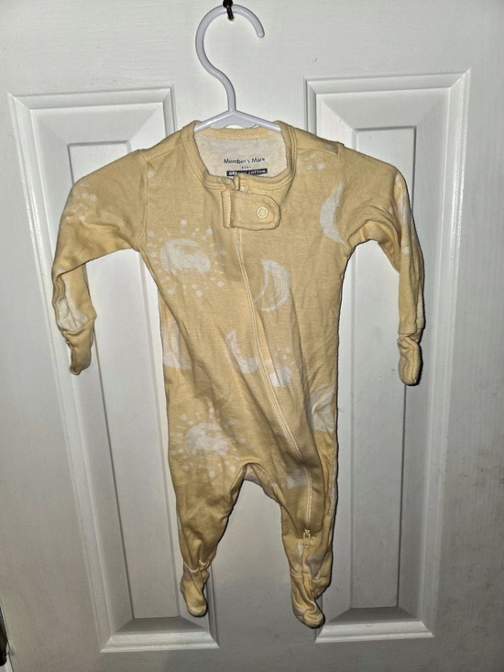 Member's Mark Organic Cotton Sleep & Play Footie Baby 3M